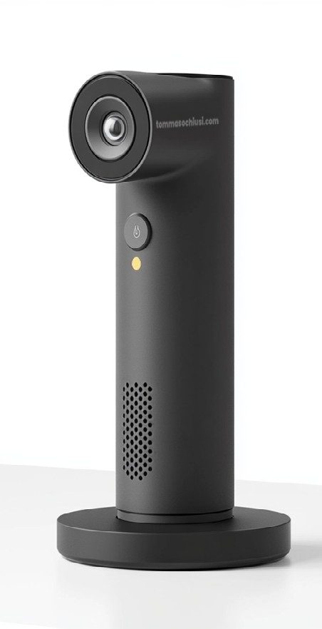 render di una videocamera