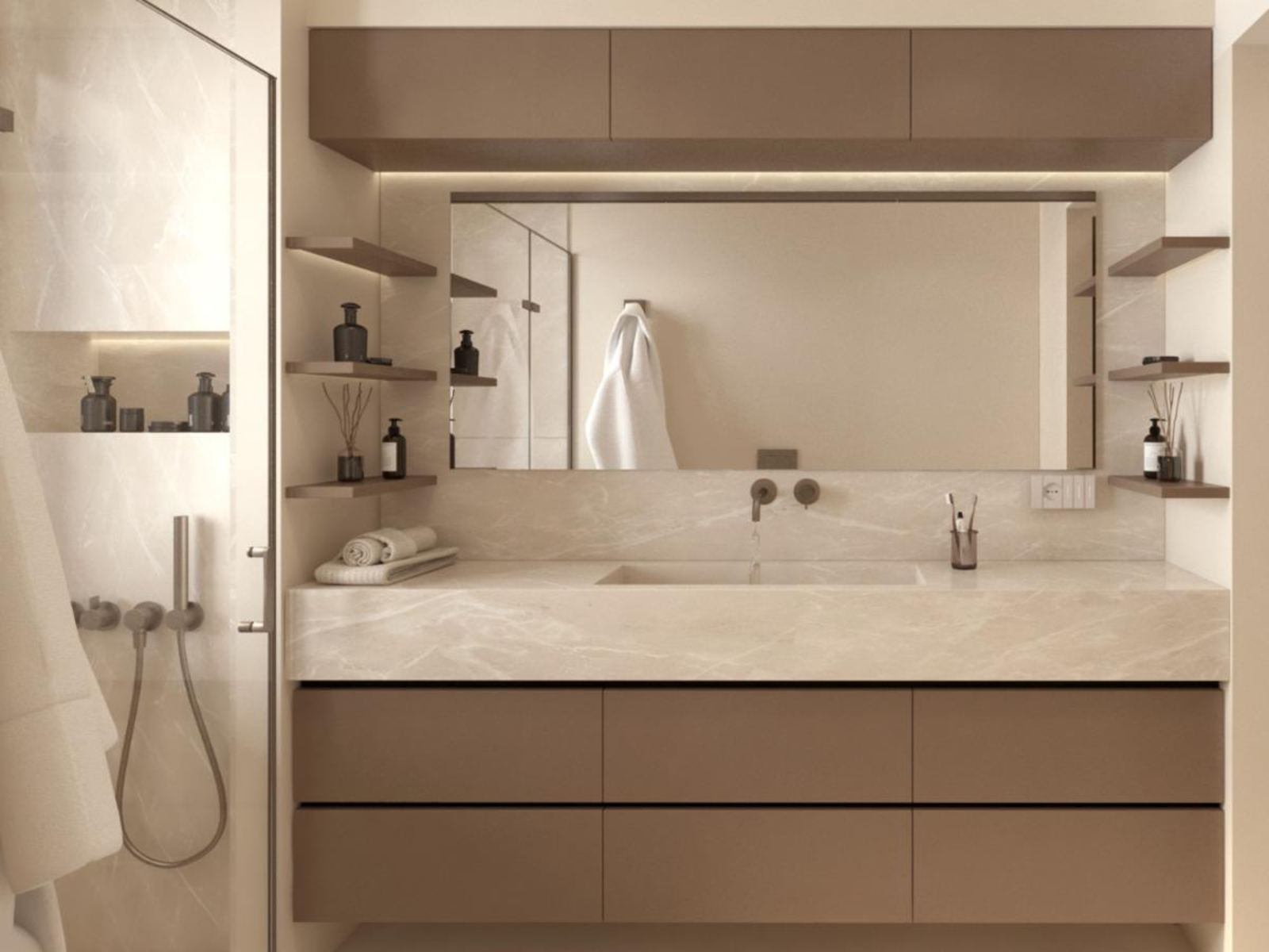attico eur — interior design, immagine 5