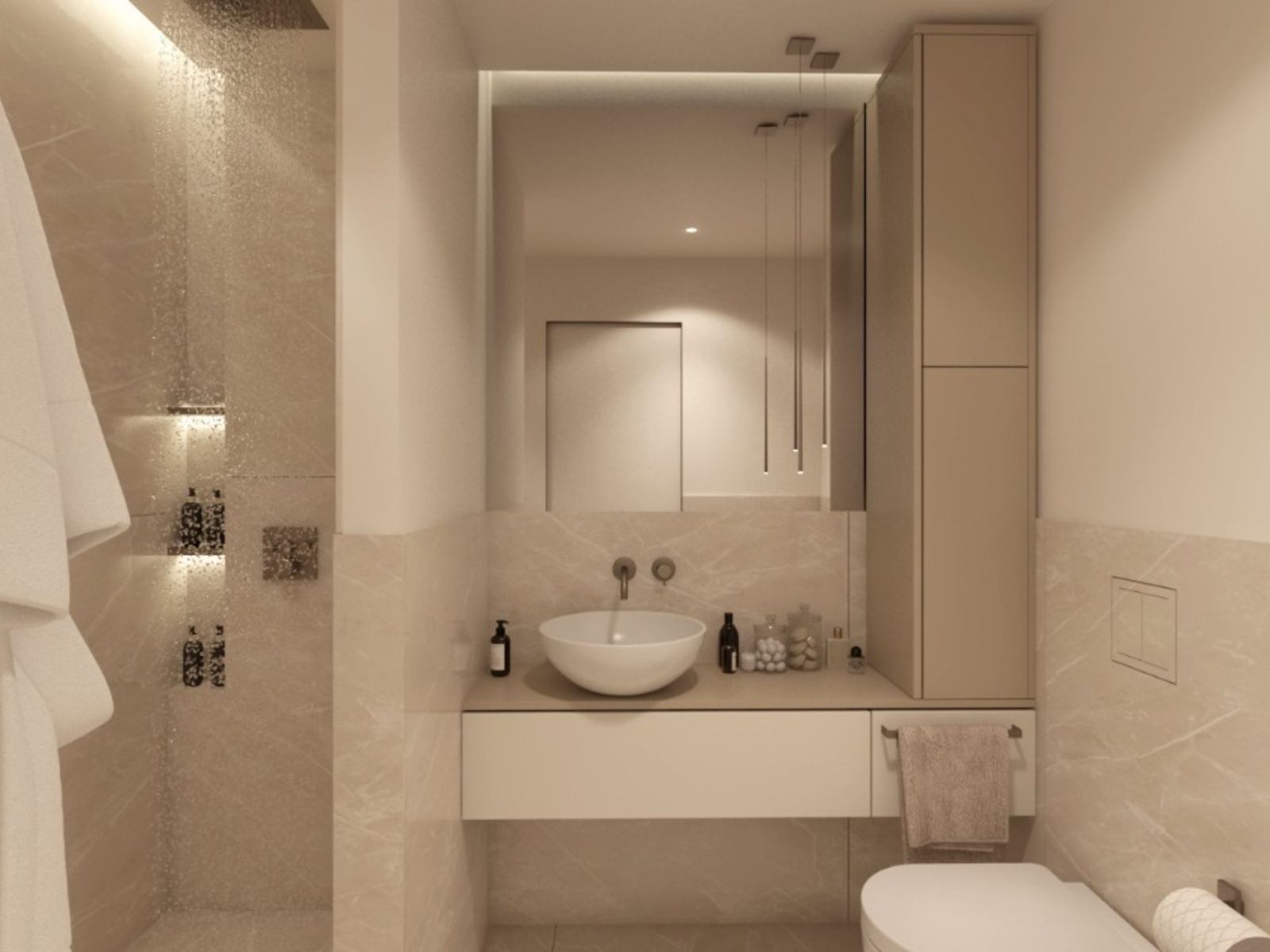 attico eur — interior design, immagine 8