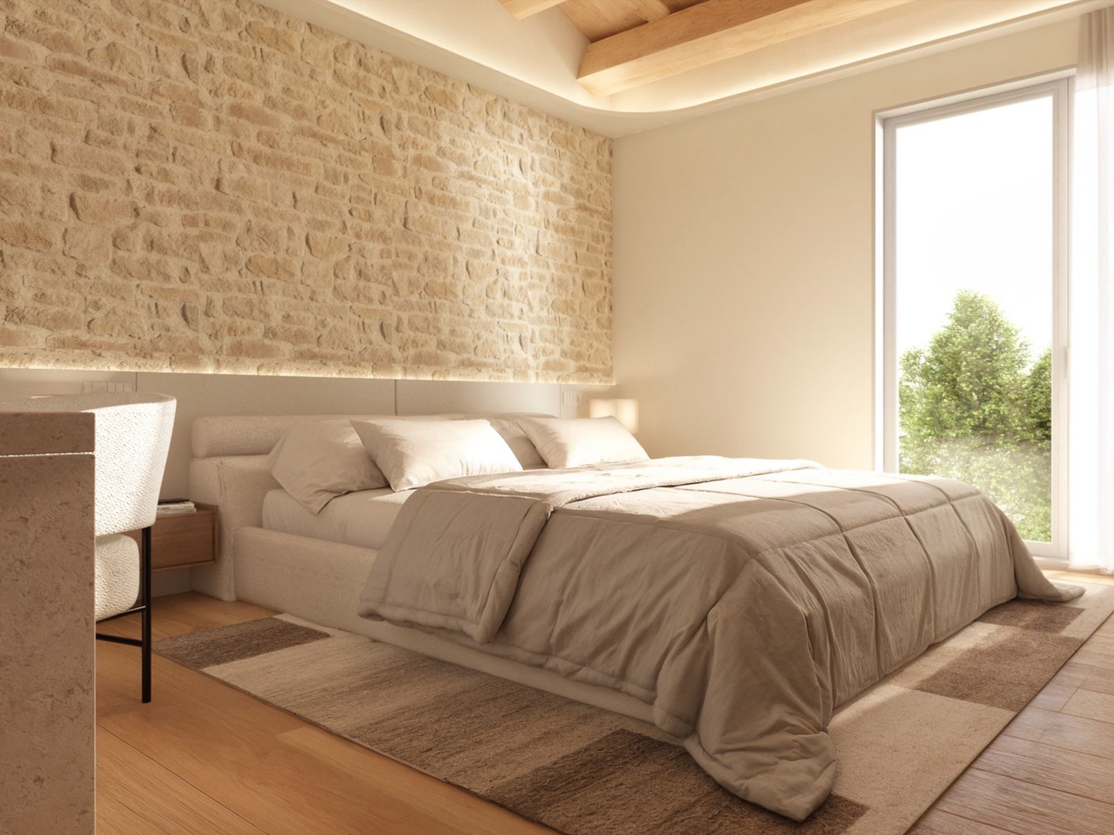 casa materia — notte — interior design, immagine 3