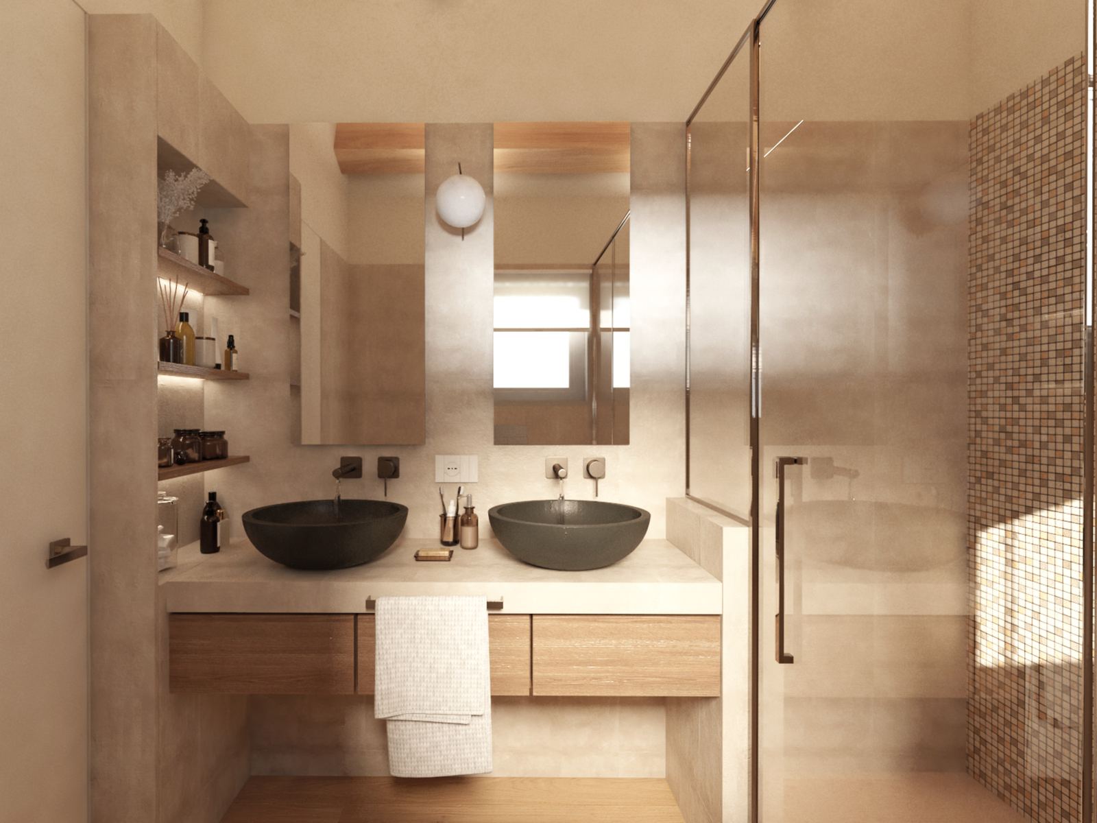 casa materia — notte — interior design, immagine 8