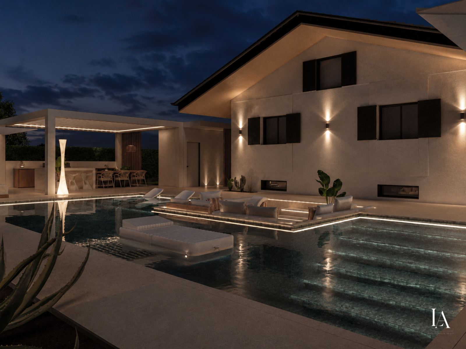 oasi romana — interior design, immagine 2
