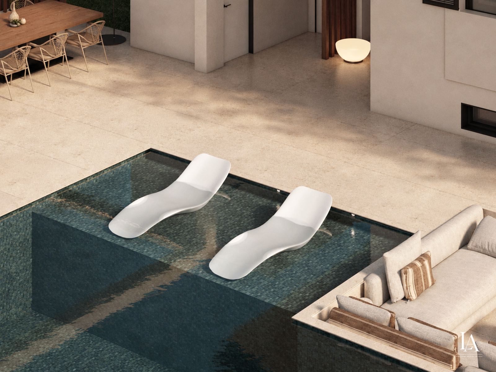 oasi romana — interior design, immagine 5