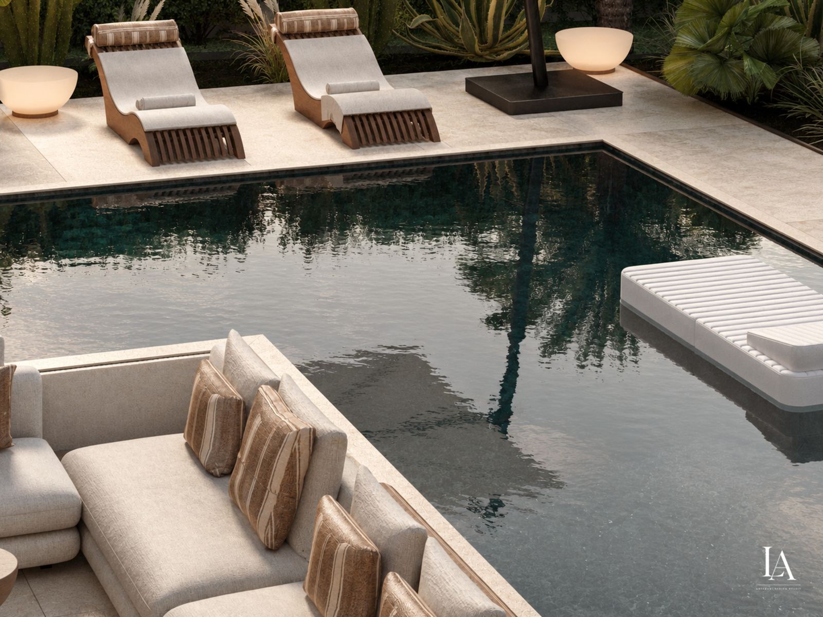oasi romana — interior design, immagine 7