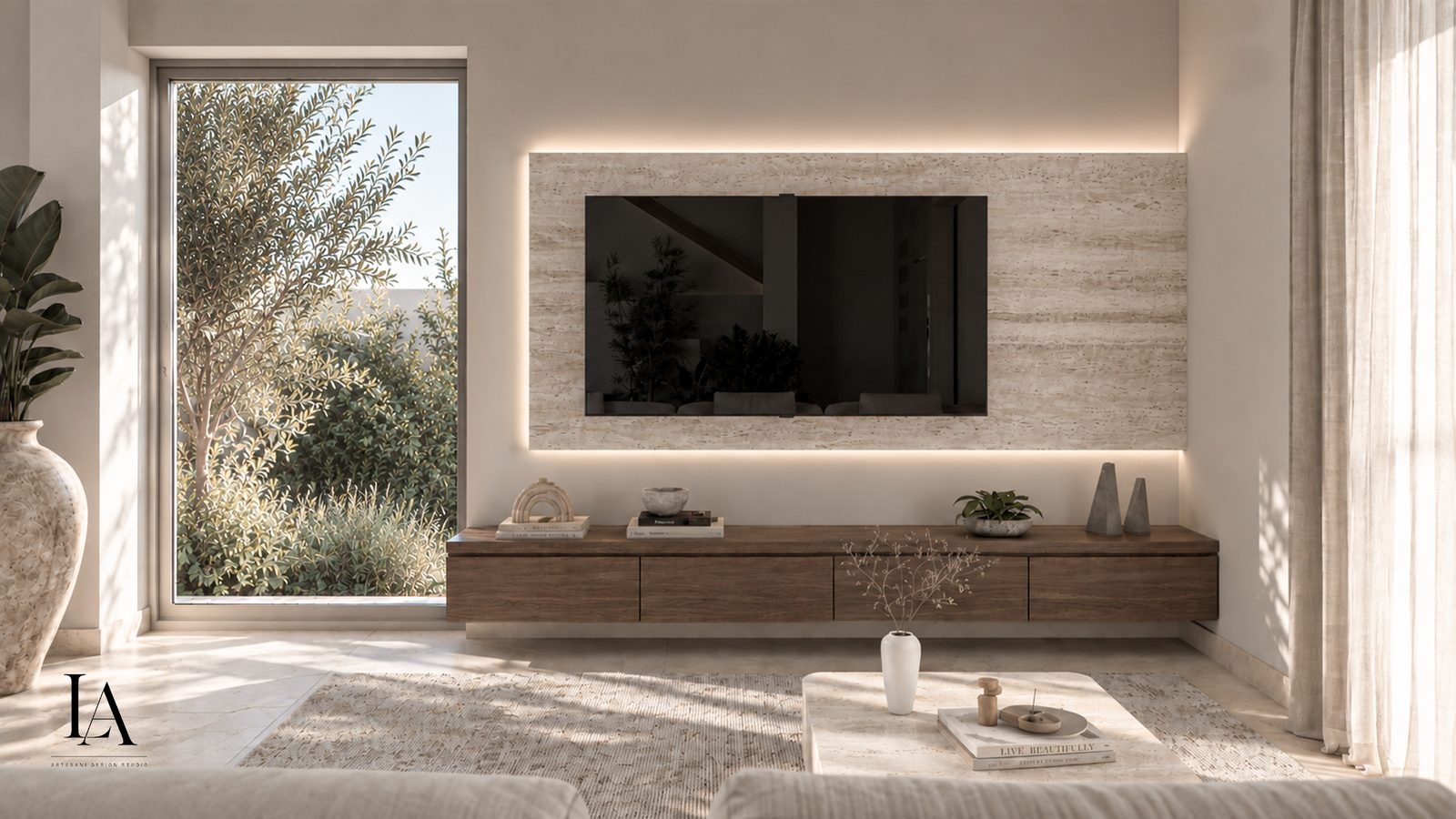 residenza kanso — interior design, immagine 2