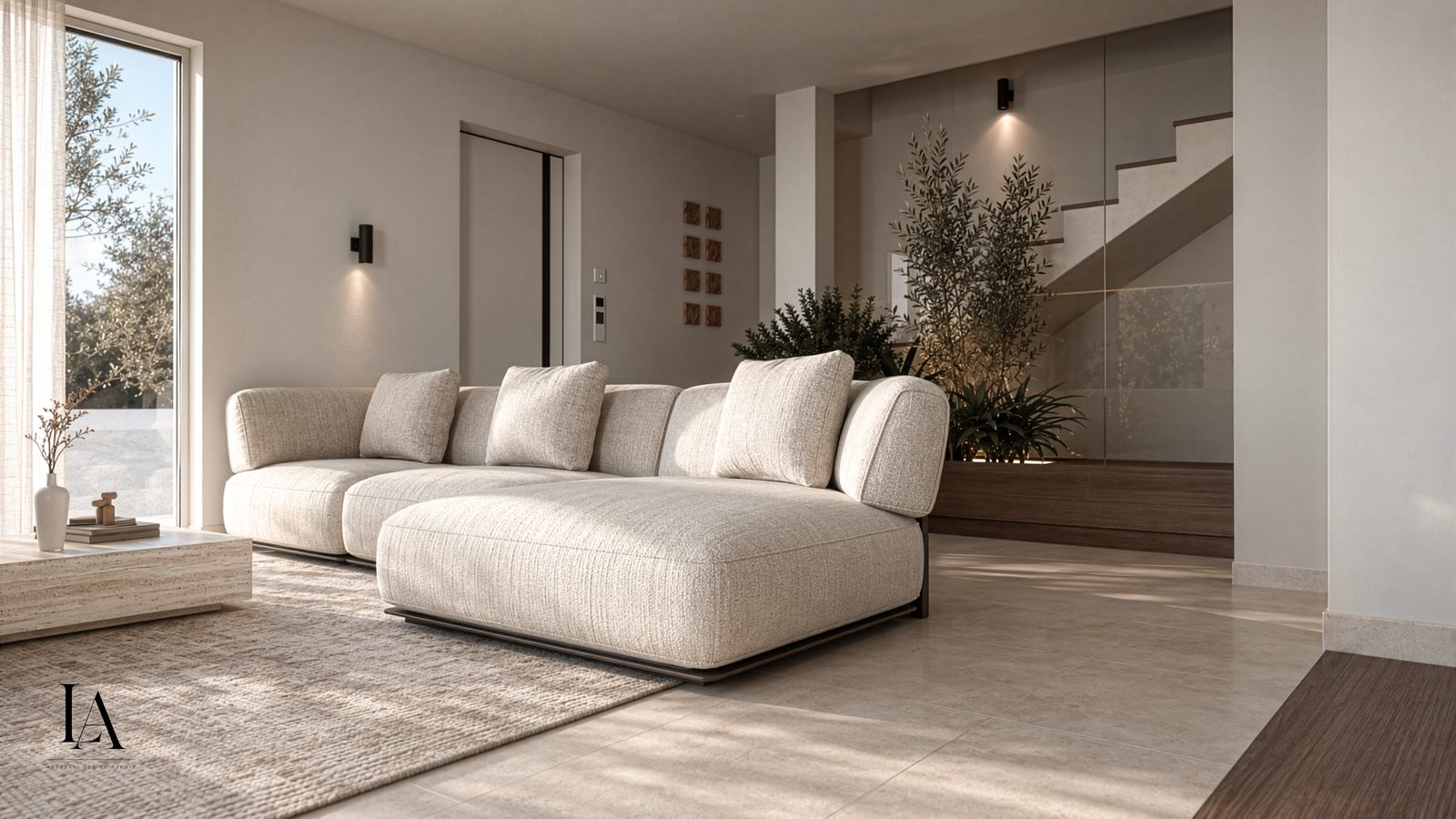 residenza kanso — interior design, immagine 3