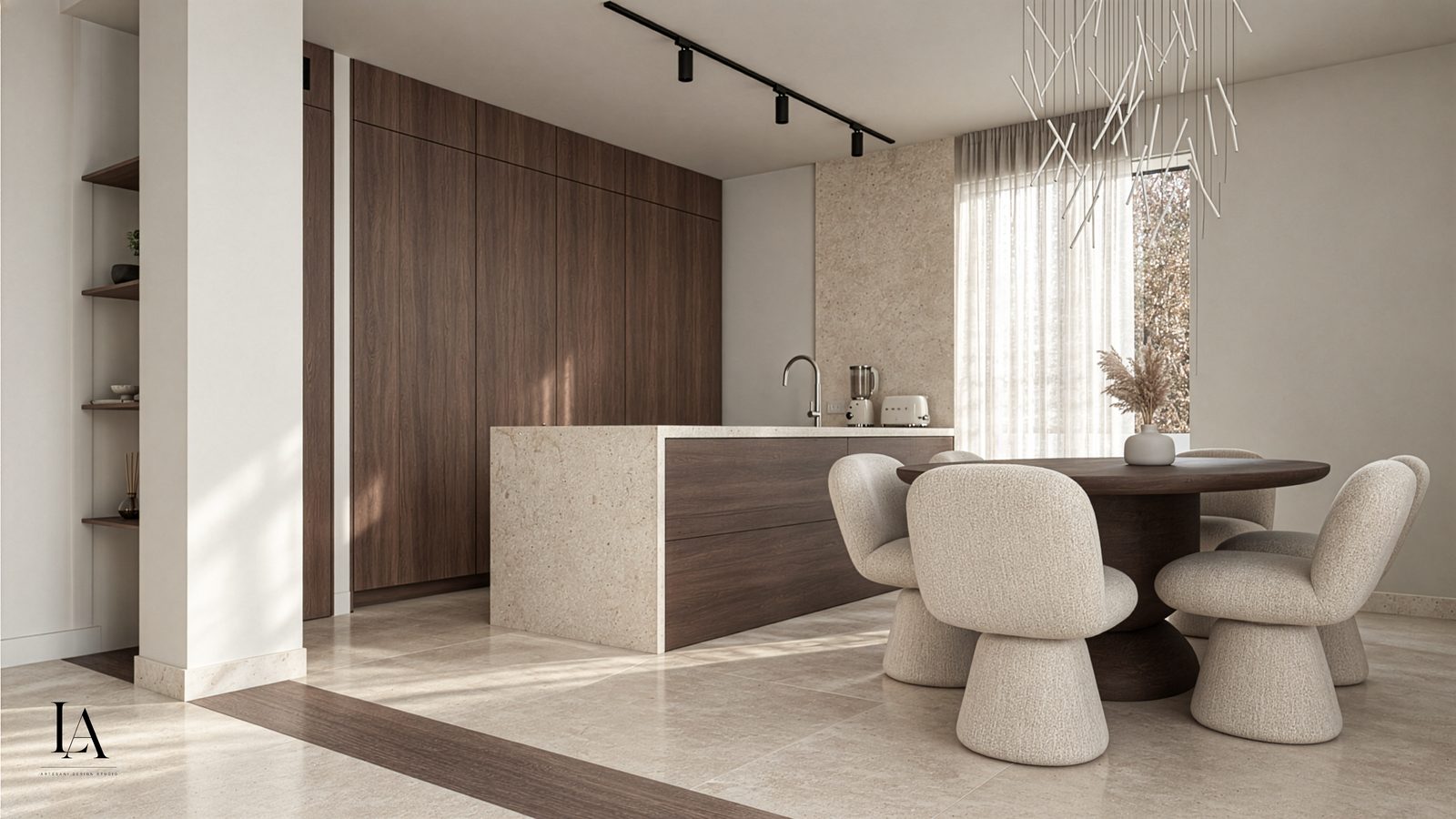 residenza kanso — interior design, immagine 7