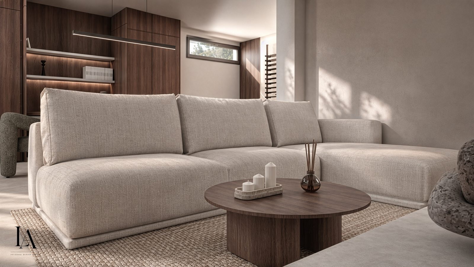 residenza kanso — interior design, immagine 10