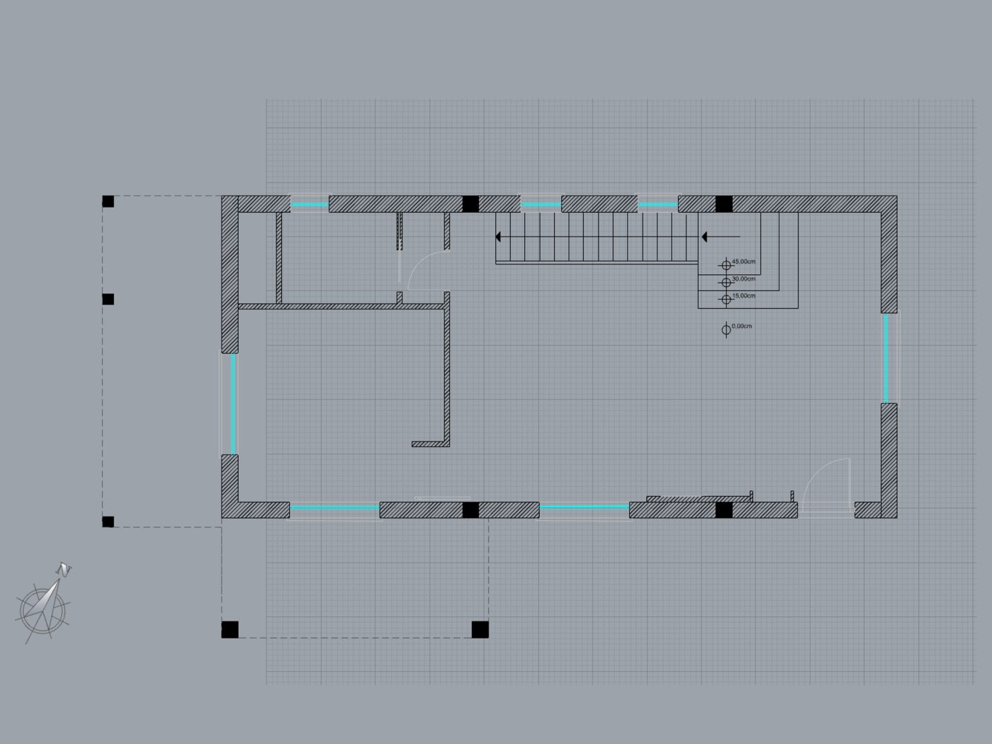 configurazione 2D base — esempio 3